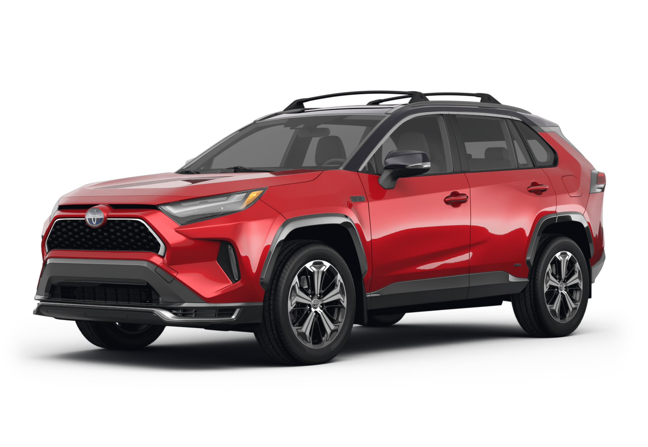 red toyota rav4