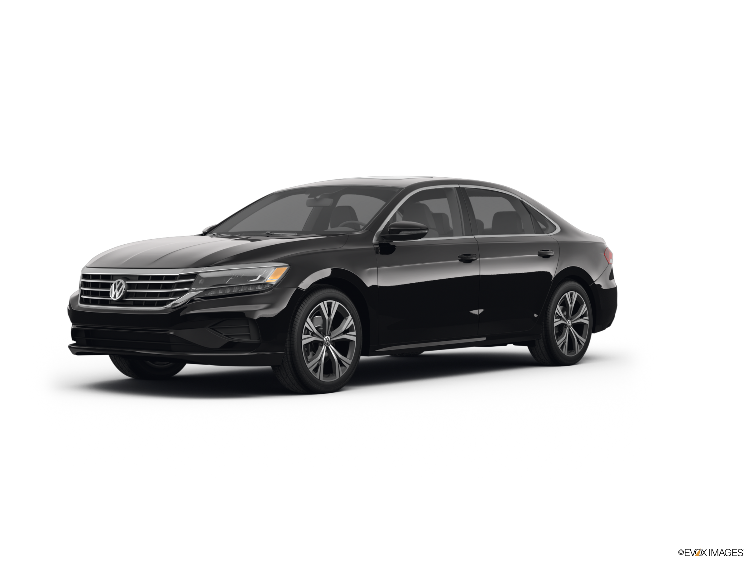 black volkswagen passat
