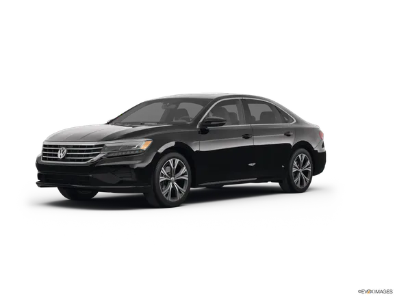 black volkswagen passat