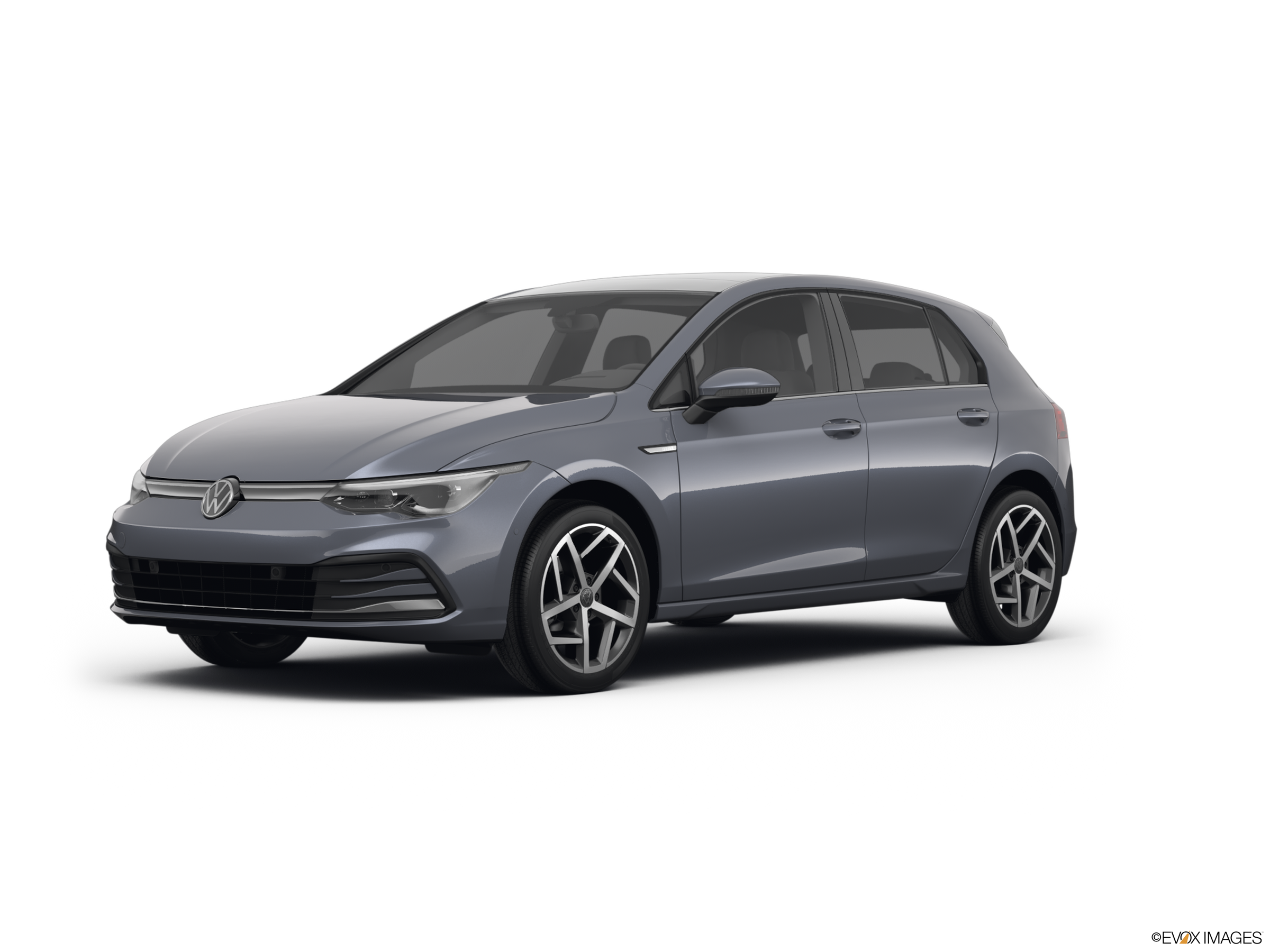 gray volkswagen golf