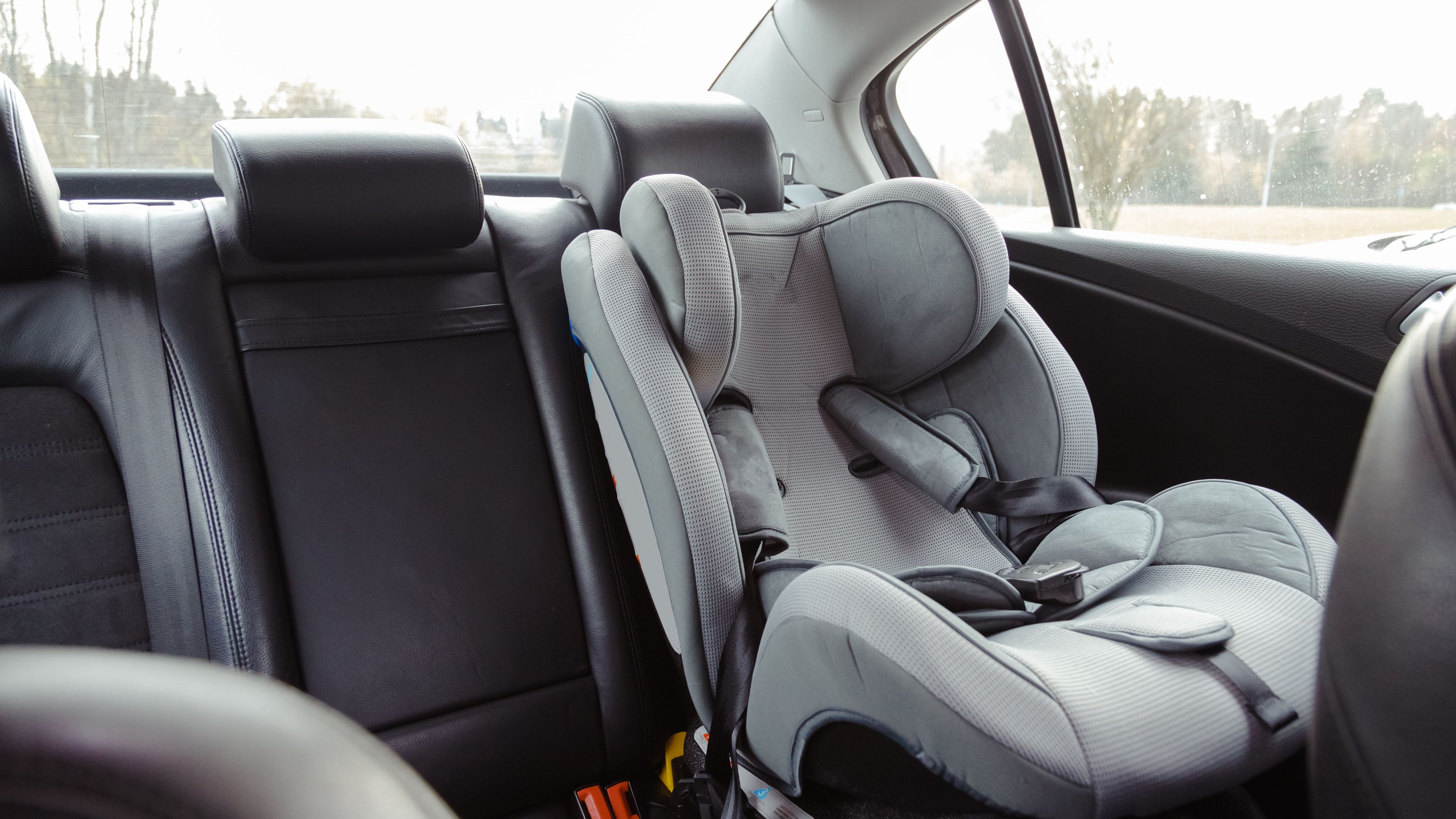 A baby car seat