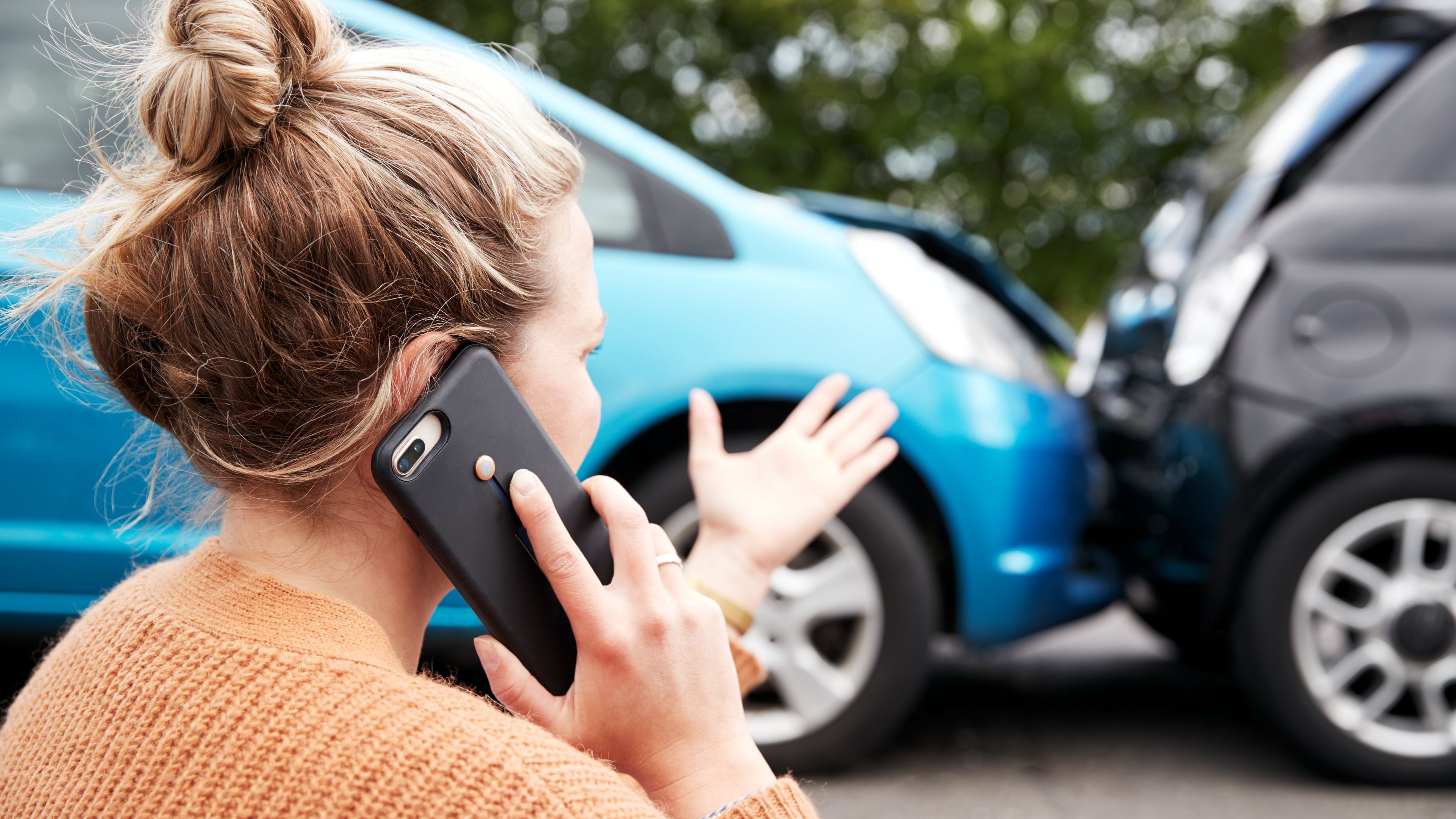 Woman on the phone