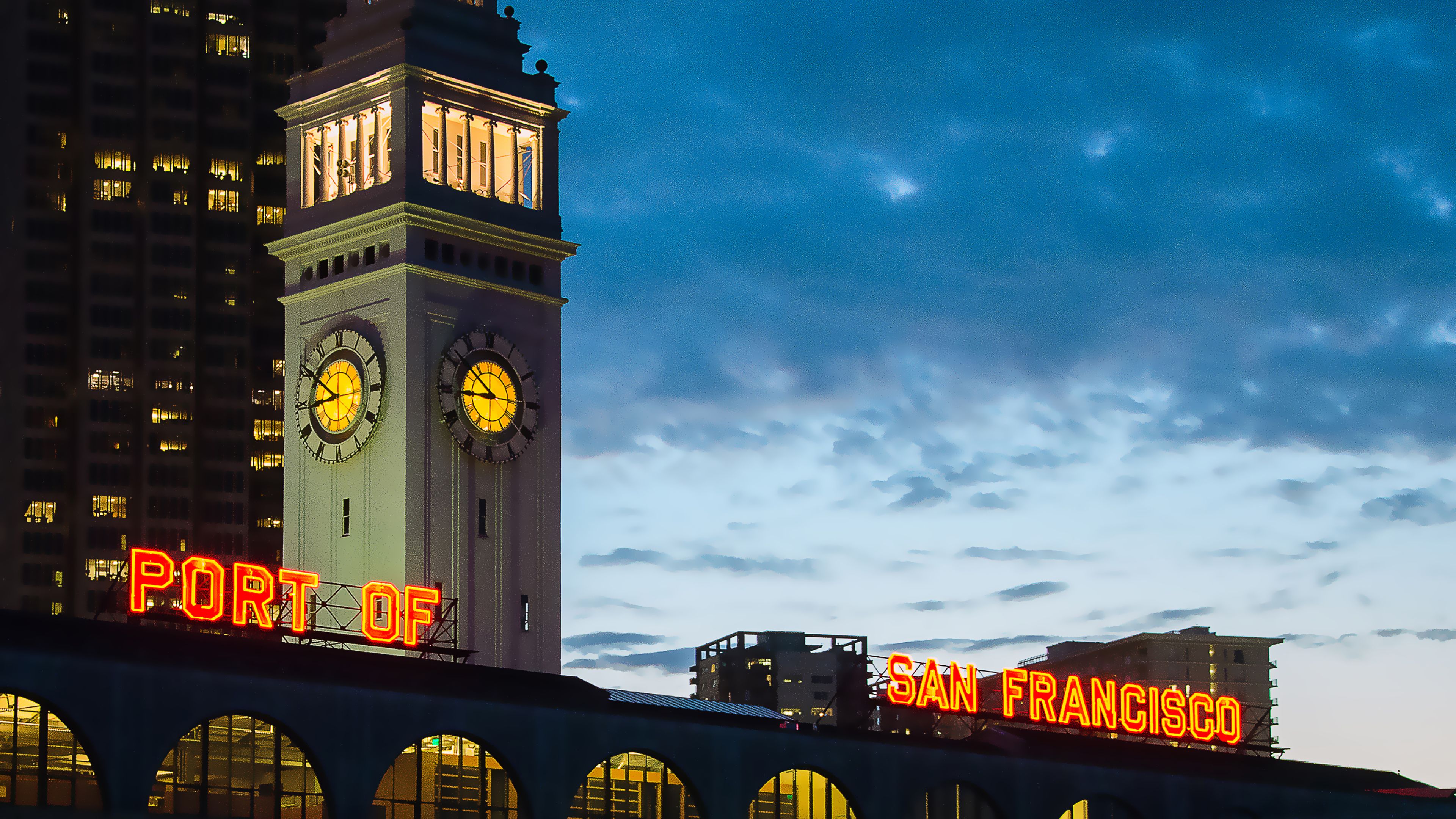 Skyline view of San Francisco