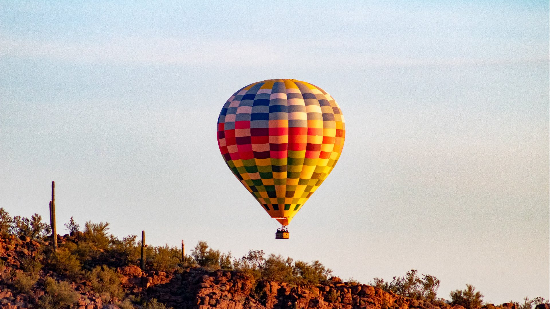 hot air balloon arizona