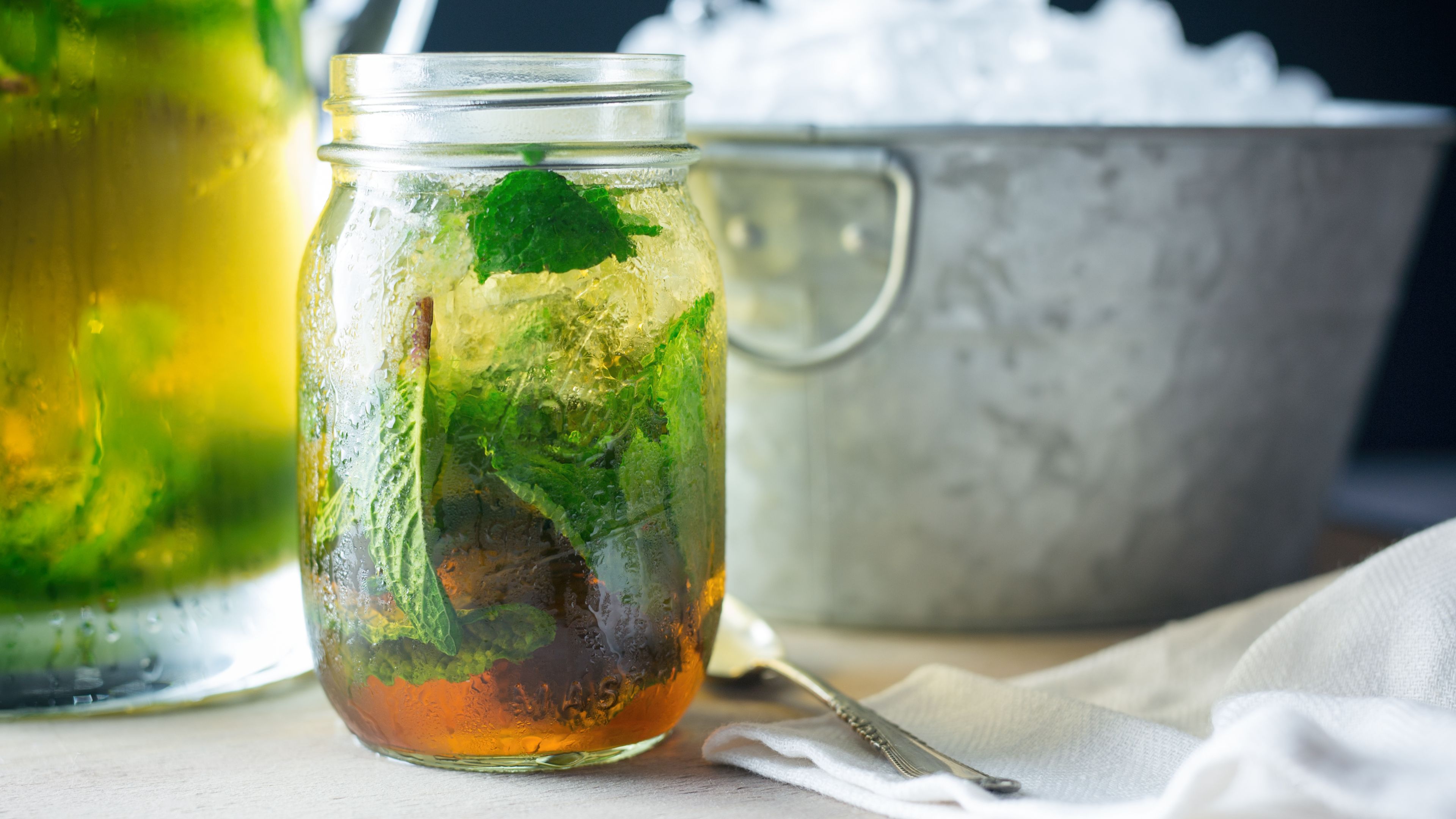 Mint pitcher