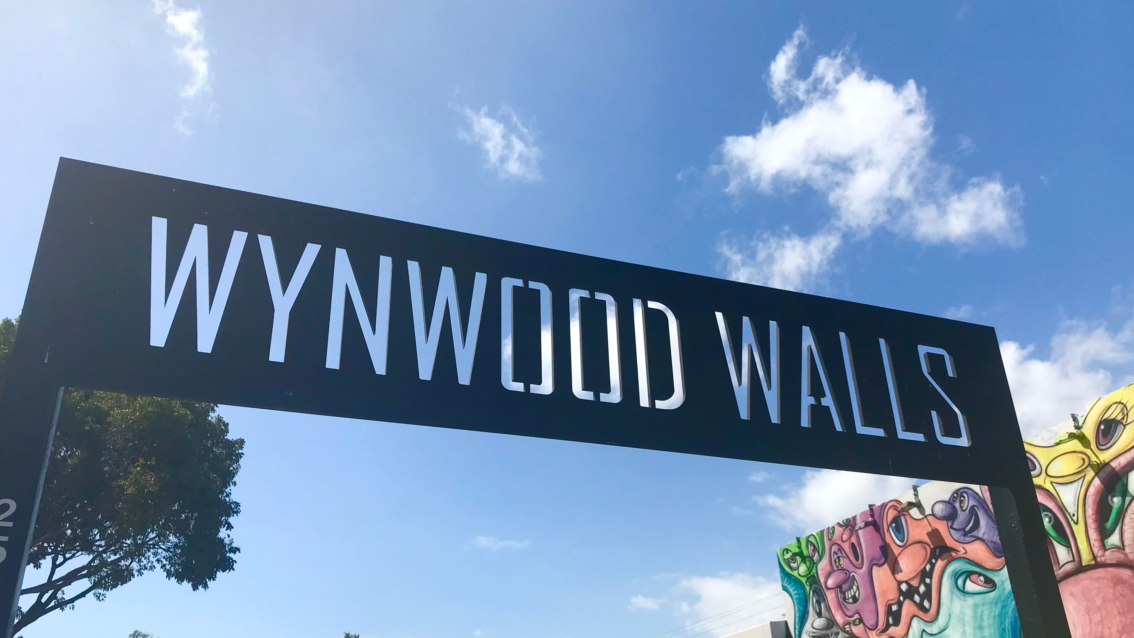 Wynwood Walls sign, Miami 