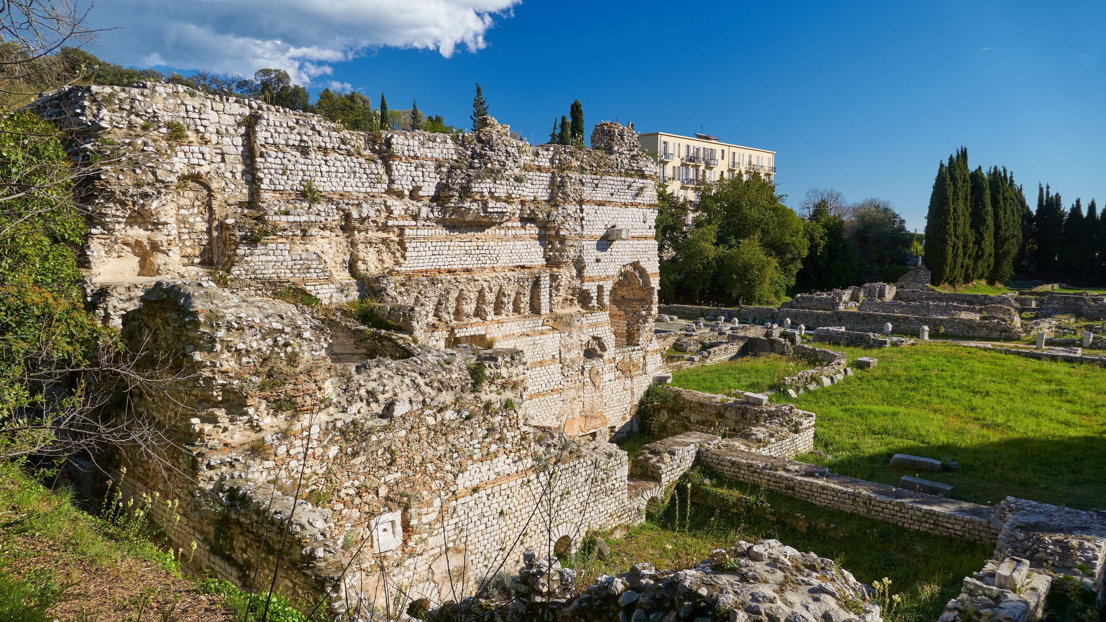 Roman historical site Cimiez
