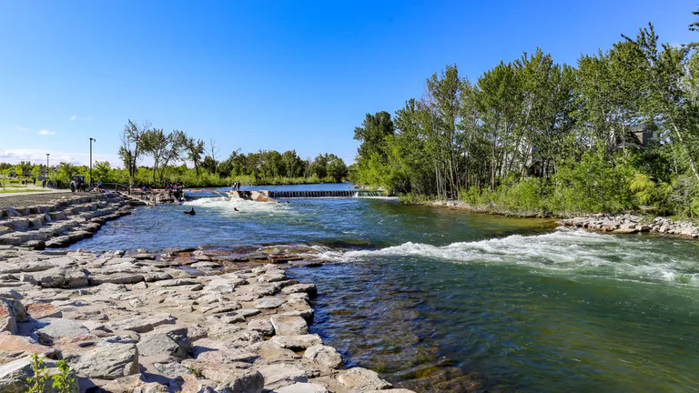 A whitewater river park