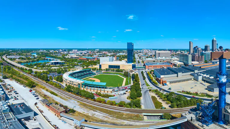 indianapolis from above