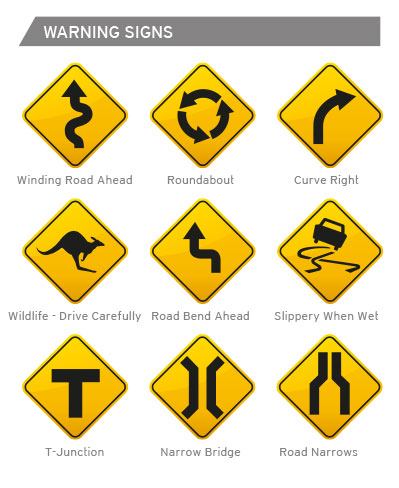 warning signs in australia warning signs in australia