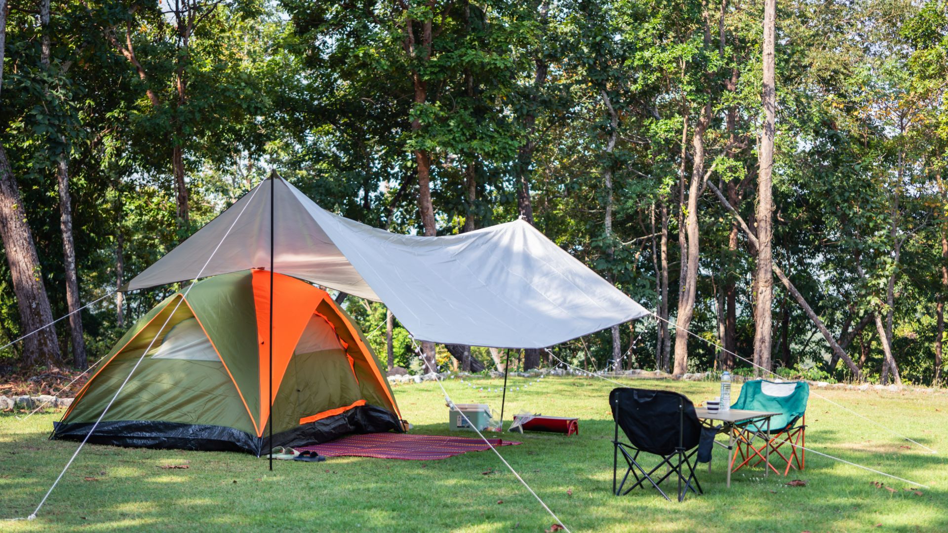 camping at le mans