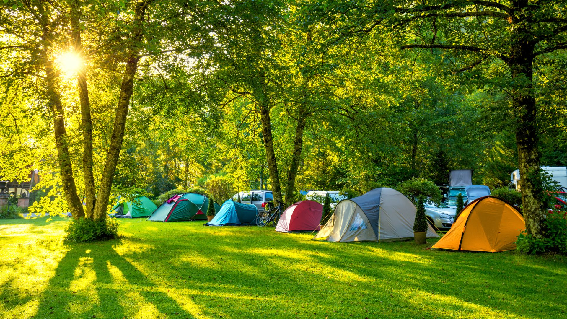 camping at le mans