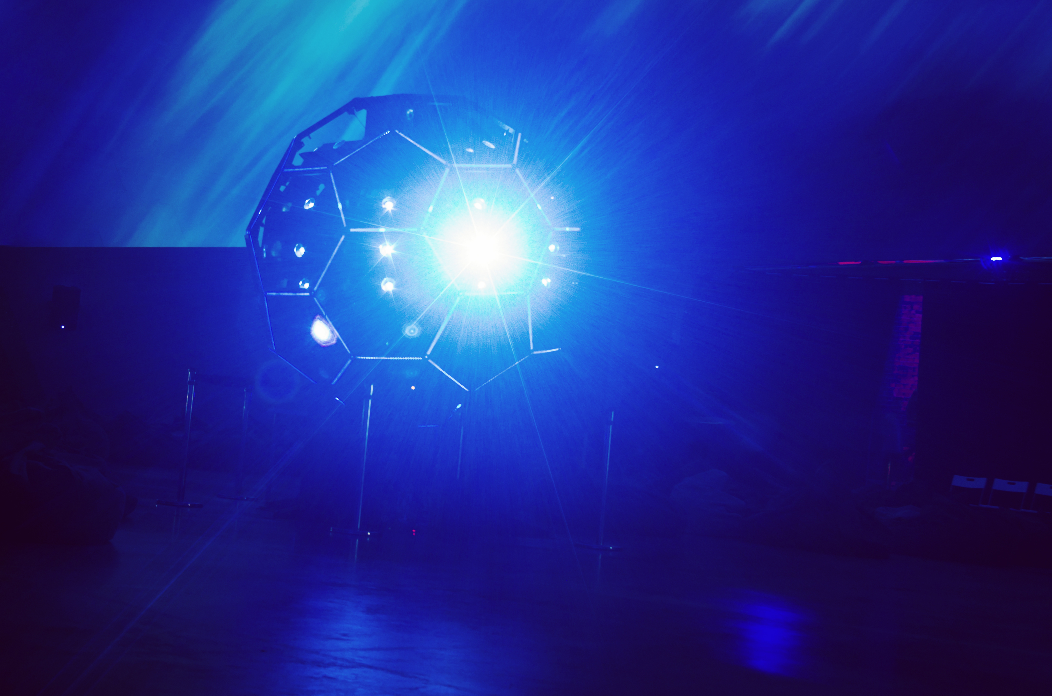 Generic image of a projector exhibition 