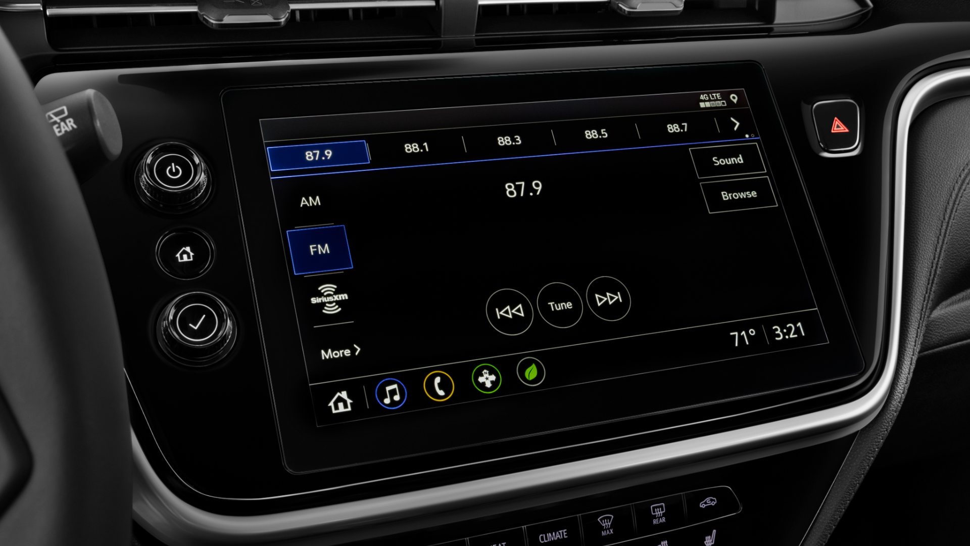 10.2-inch touchscreen