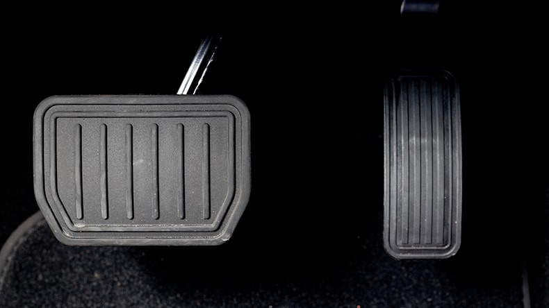 Brakes in Tesla Car