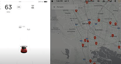 Touchscreen | Driving Information