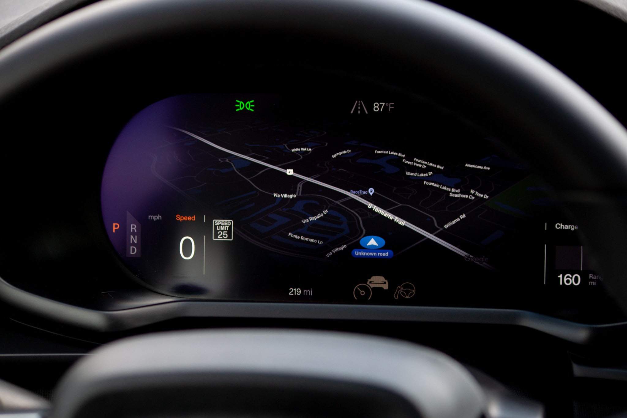 Dynamic Above-Wheel Display